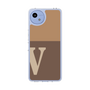 Slim Protection Case［ Original - initial two tone - V brown ］