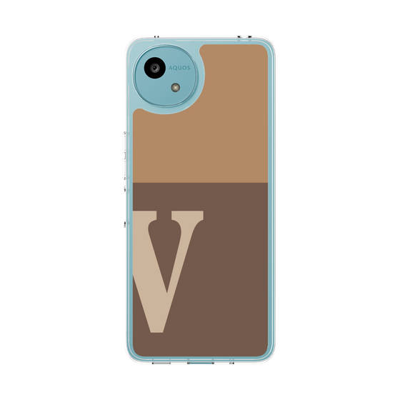 Slim Protection Case［ Original - initial two tone - V brown ］