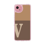 Slim Protection Case［ Original - initial two tone - V brown ］