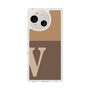 Slim Protection Case［ Original - initial two tone - V brown ］