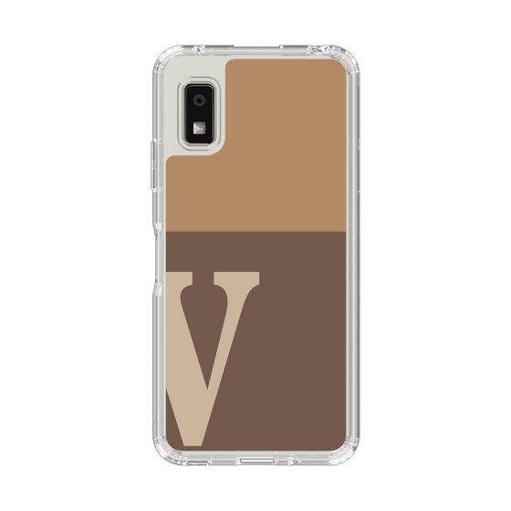 Slim Protection Case［ Original - initial two tone - V brown ］