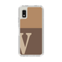 Slim Protection Case［ Original - initial two tone - V brown ］