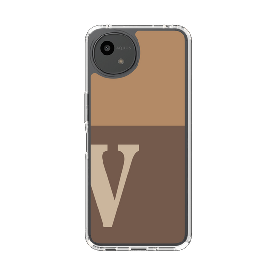 Slim Protection Case［ Original - initial two tone - V brown ］
