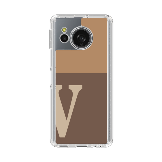 Slim Protection Case［ Original - initial two tone - V brown ］
