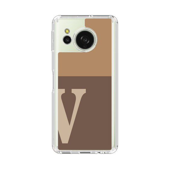 Slim Protection Case［ Original - initial two tone - V brown ］