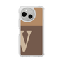 Slim Protection Case［ Original - initial two tone - V brown ］