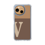 Slim Protection Case［ Original - initial two tone - V brown ］