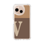 Slim Protection Case［ Original - initial two tone - V brown ］