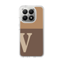 Slim Protection Case［ Original - initial two tone - V brown ］