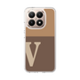 Slim Protection Case［ Original - initial two tone - V brown ］
