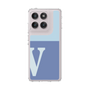 Slim Protection Case［ Original - initial two tone - V blue ］