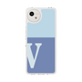Slim Protection Case［ Original - initial two tone - V blue ］