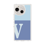 Slim Protection Case［ Original - initial two tone - V blue ］