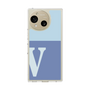 Slim Protection Case［ Original - initial two tone - V blue ］