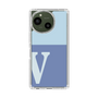 Slim Protection Case［ Original - initial two tone - V blue ］
