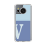 Slim Protection Case［ Original - initial two tone - V blue ］