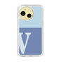 Slim Protection Case［ Original - initial two tone - V blue ］