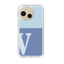 Slim Protection Case［ Original - initial two tone - V blue ］