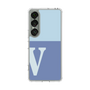 Slim Protection Case［ Original - initial two tone - V blue ］