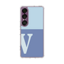 Slim Protection Case［ Original - initial two tone - V blue ］