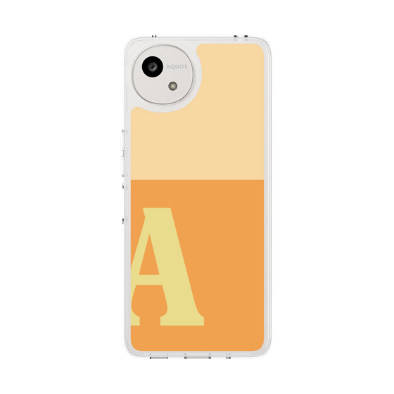 Slim Protection Case［ Original - initial two tone - A orange ］