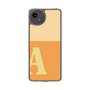 Slim Protection Case［ Original - initial two tone - A orange ］