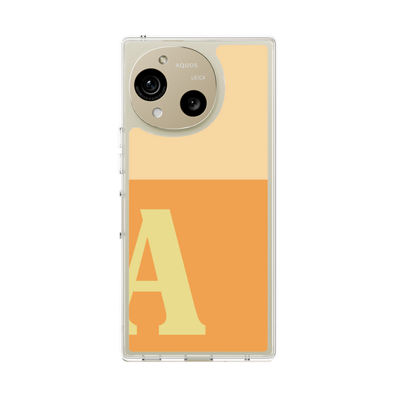 Slim Protection Case［ Original - initial two tone - A orange ］