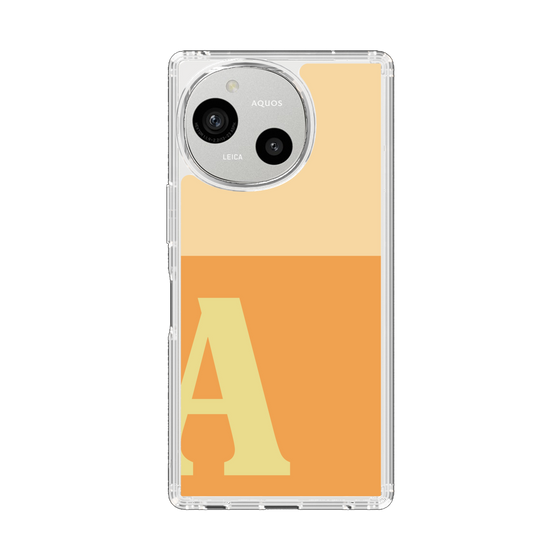 Slim Protection Case［ Original - initial two tone - A orange ］