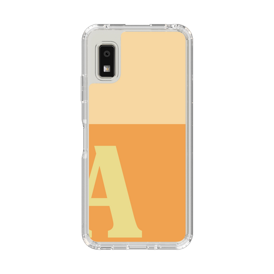Slim Protection Case［ Original - initial two tone - A orange ］