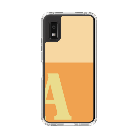 Slim Protection Case［ Original - initial two tone - A orange ］