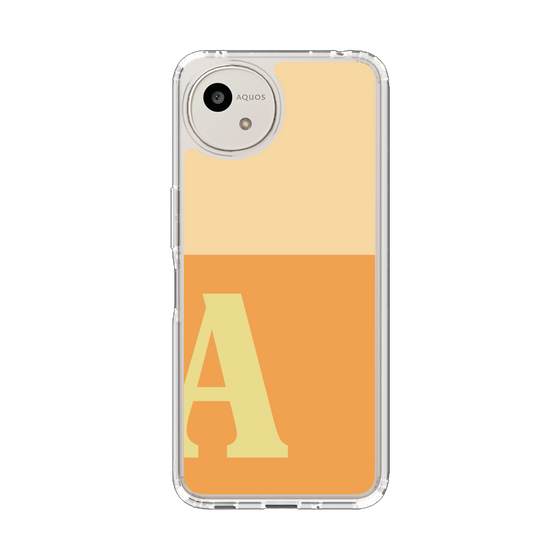 Slim Protection Case［ Original - initial two tone - A orange ］