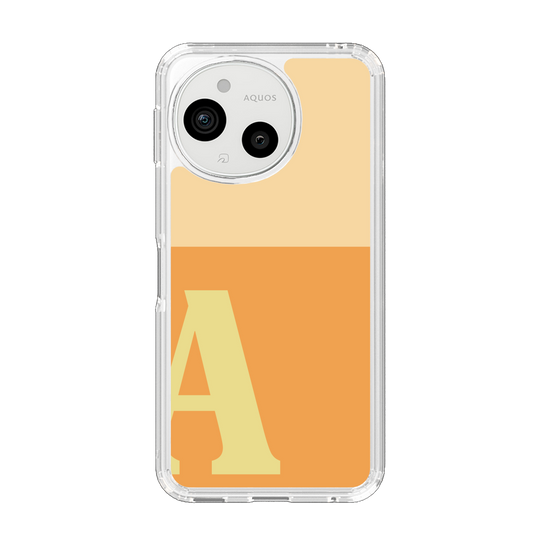 Slim Protection Case［ Original - initial two tone - A orange ］