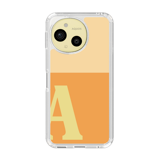 Slim Protection Case［ Original - initial two tone - A orange ］
