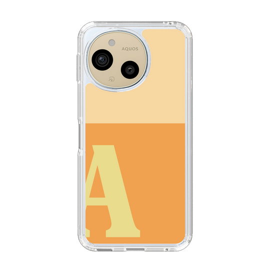 Slim Protection Case［ Original - initial two tone - A orange ］