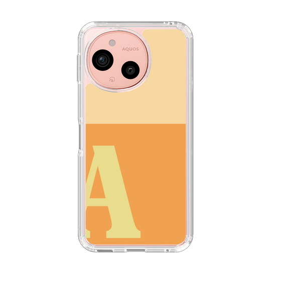Slim Protection Case［ Original - initial two tone - A orange ］