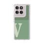 Slim Protection Case［ Original - initial two tone - V green ］