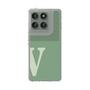 Slim Protection Case［ Original - initial two tone - V green ］