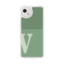 Slim Protection Case［ Original - initial two tone - V green ］