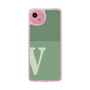 Slim Protection Case［ Original - initial two tone - V green ］