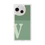 Slim Protection Case［ Original - initial two tone - V green ］