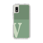 Slim Protection Case［ Original - initial two tone - V green ］