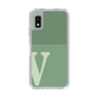 Slim Protection Case［ Original - initial two tone - V green ］