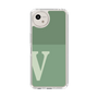 Slim Protection Case［ Original - initial two tone - V green ］