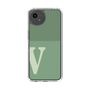 Slim Protection Case［ Original - initial two tone - V green ］
