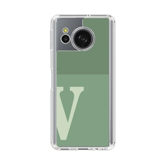 Slim Protection Case［ Original - initial two tone - V green ］