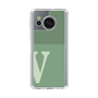 Slim Protection Case［ Original - initial two tone - V green ］