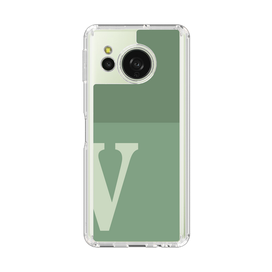Slim Protection Case［ Original - initial two tone - V green ］