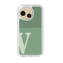 Slim Protection Case［ Original - initial two tone - V green ］