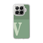 Slim Protection Case［ Original - initial two tone - V green ］