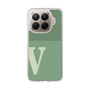 Slim Protection Case［ Original - initial two tone - V green ］
